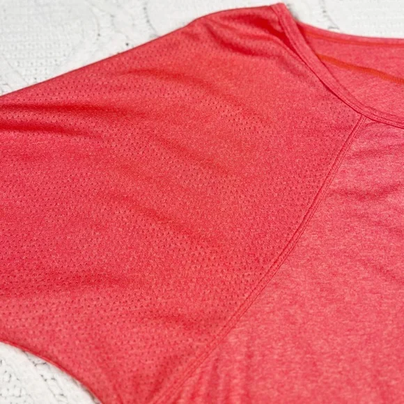 NWT C9 Champion Athletic Top Peekaboo Back Shirt Coral XXL - Picture 4 of 14